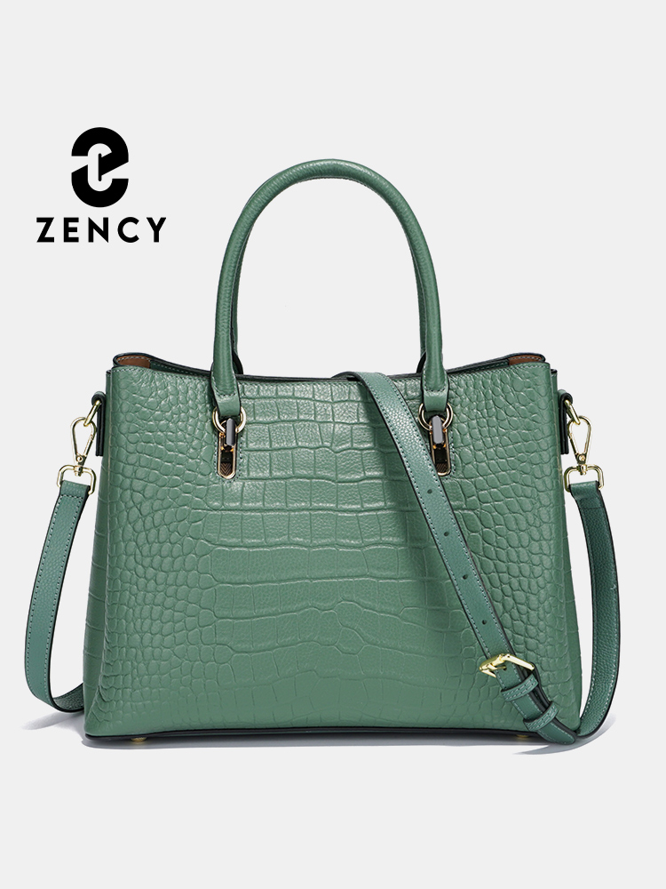 Women Bags For Work - Torebka damska Zency z prawdziwej skóry,
