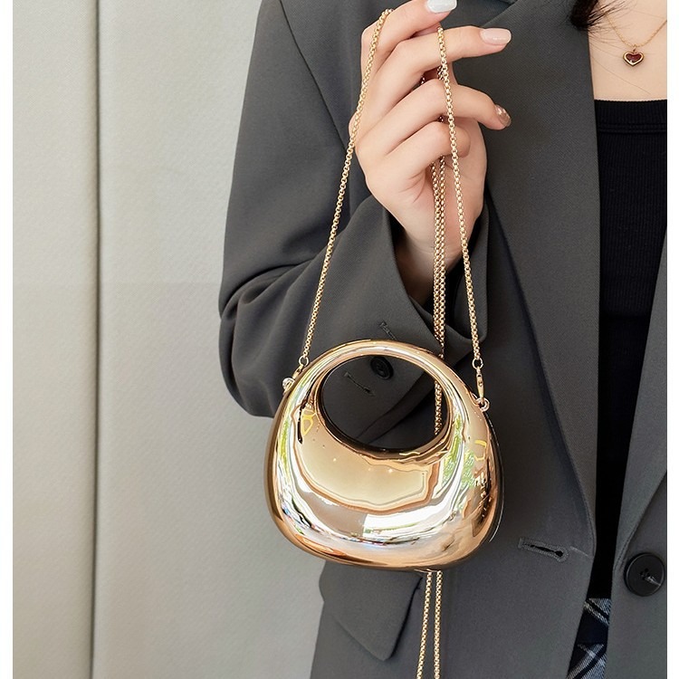 Mini Purse Chain - Mini złote torebki wieczorowe i torebki