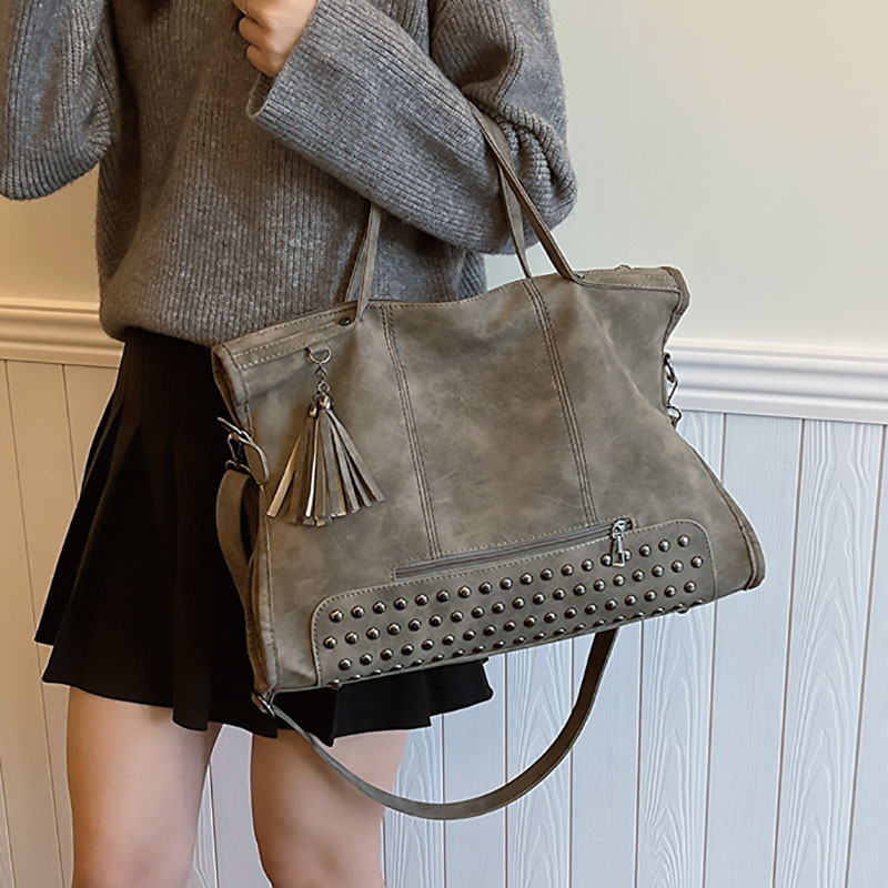 Women Bags For Work - Duża torba typu tote dla kobiet