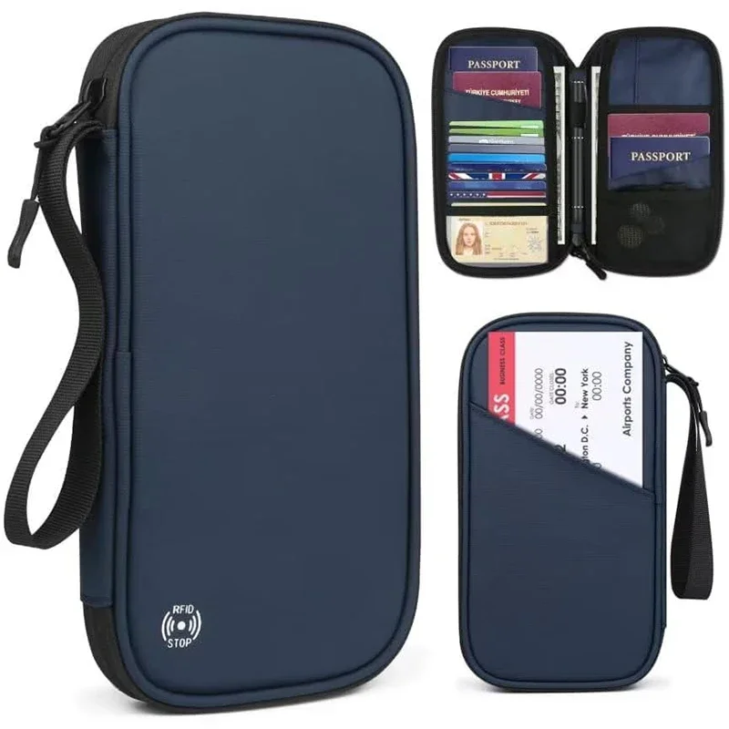 Women Bags Zip - Lekki pokrowiec na paszport podróżny dla