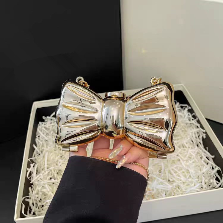 Damska luksusowa złota okrągła – Mini Purse Chain recenzja i cena
