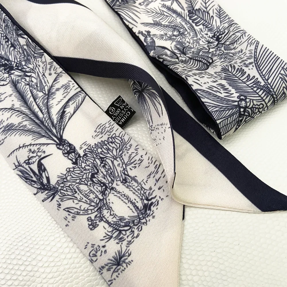Długi szal z wstążki, jedwabna – Women Bags Handmade recenzja i cena