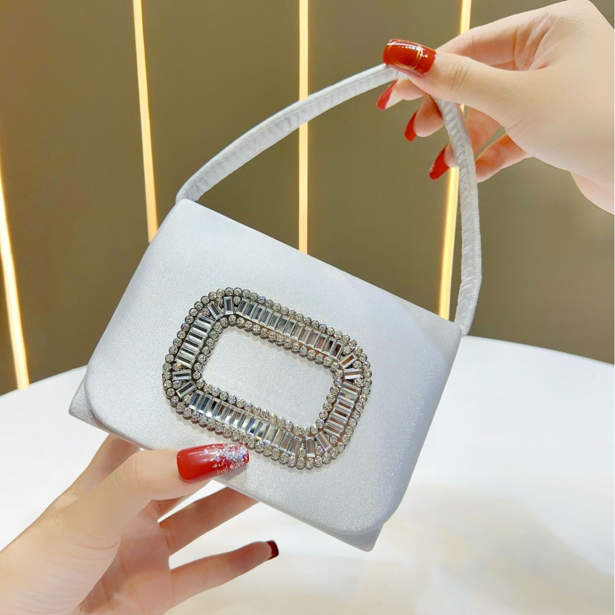 Luksusowa Mini Kwadratowa Tore – Mini Purse Chain recenzja i cena