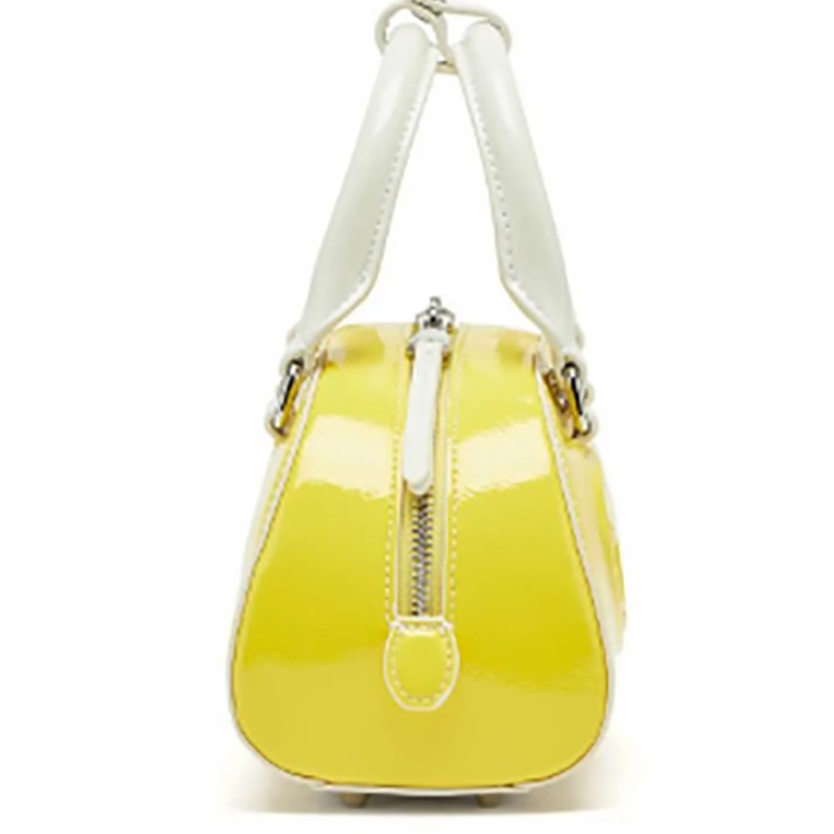 Jasnożółta, błyszcząca, lakier – Women Bags Zip recenzja i cena