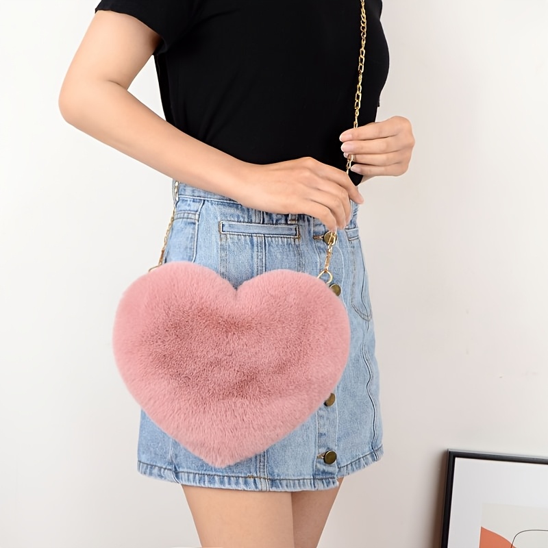 1 SZT. Miękka, Gruba Pluszowa  – Mini Purse Chain recenzja i cena