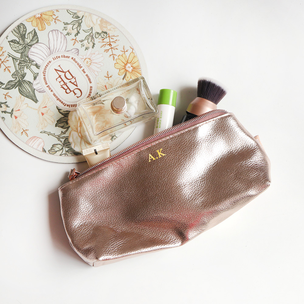 Modna kosmetyczka z błyszczący – Women Bags Zip recenzja i cena
