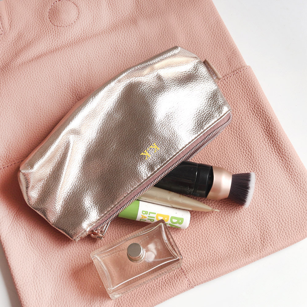 Modna kosmetyczka z błyszczący – Women Bags Zip recenzja i cena