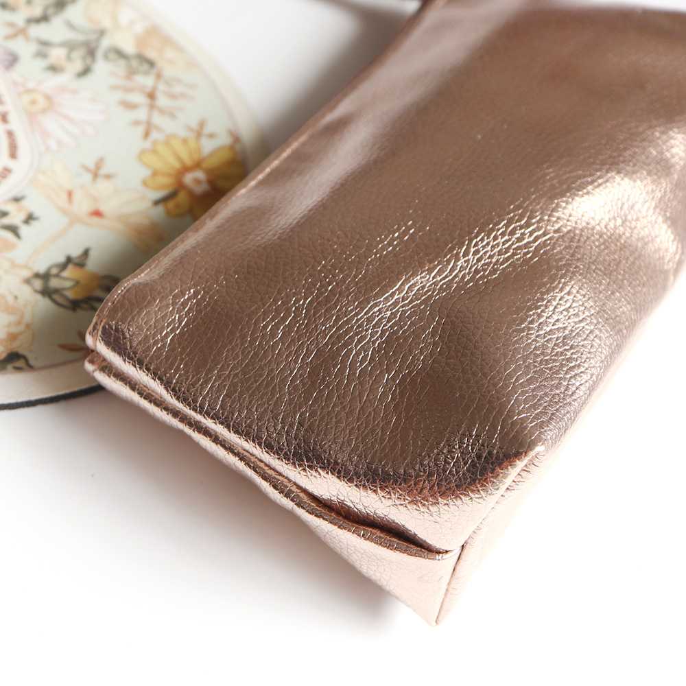 Modna kosmetyczka z błyszczący – Women Bags Zip recenzja i cena