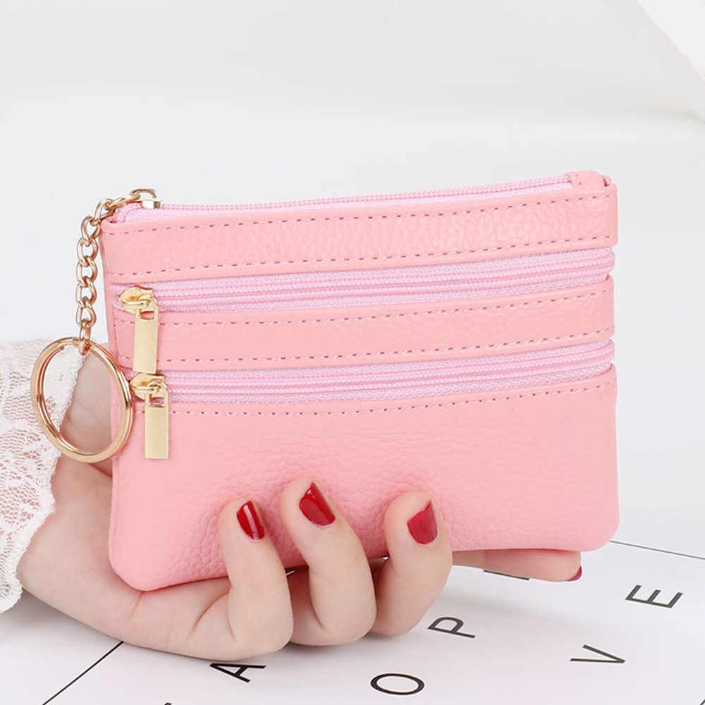 Miękki mini portfel z etui na  – Women Bags Zip recenzja i cena