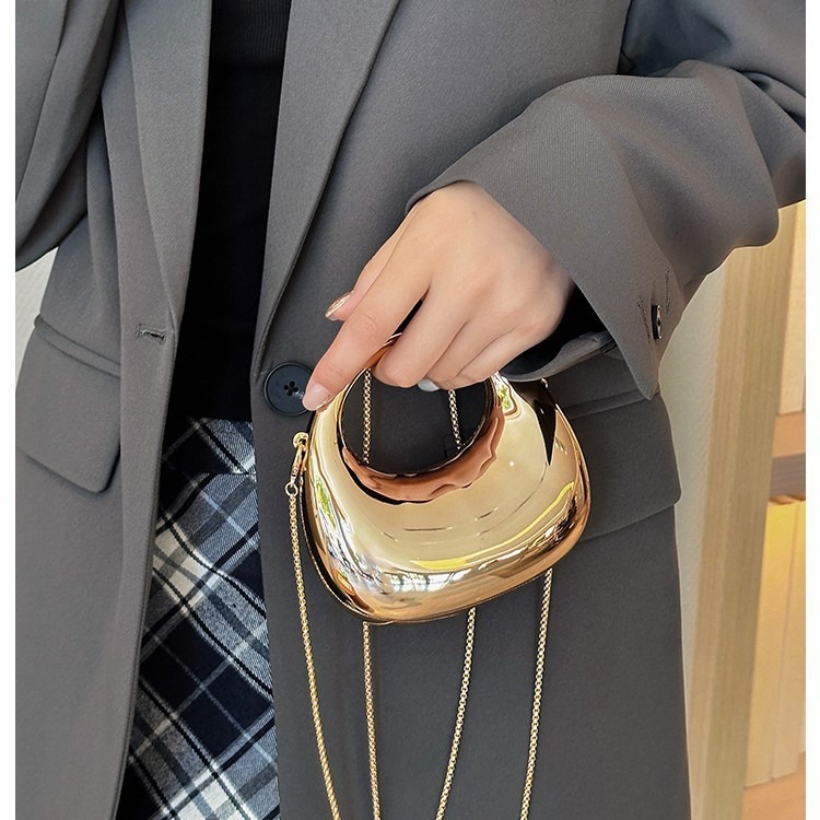 Mini złote torebki wieczorowe  – Mini Purse Chain recenzja i cena