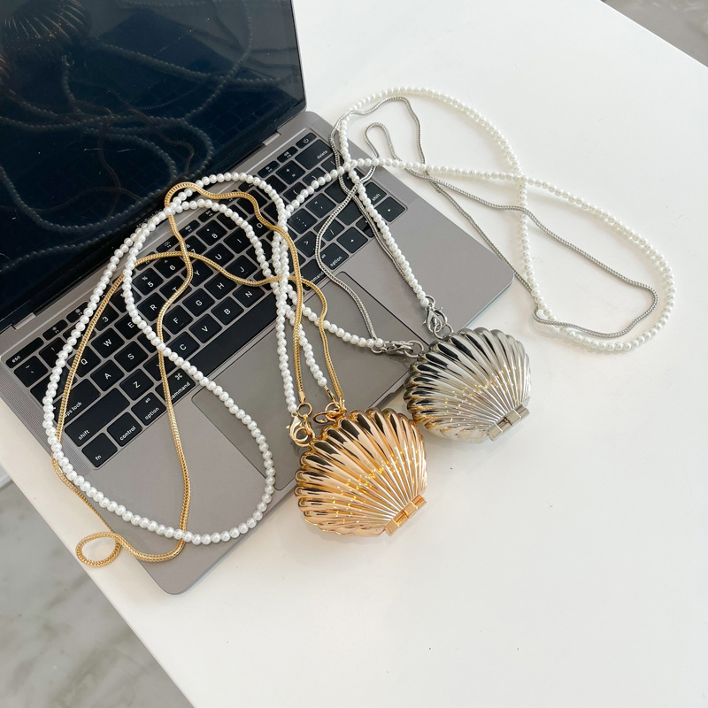 Metal Shell Bag Mini Lipstick  – Mini Purse Chain recenzja i cena