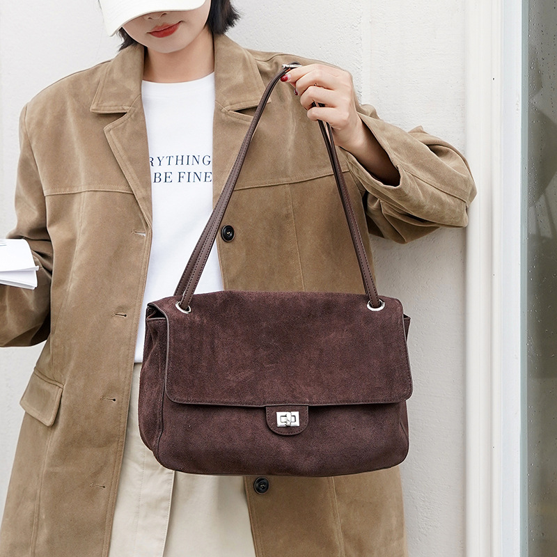 Autentyczna zamszowa skórzana  – Women Bags For Work recenzja i cena