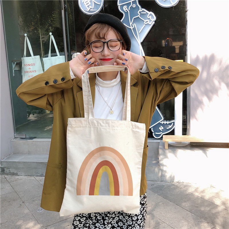 Kolorowa torba na zakupy z tęc – Women Bags For Work recenzja i cena