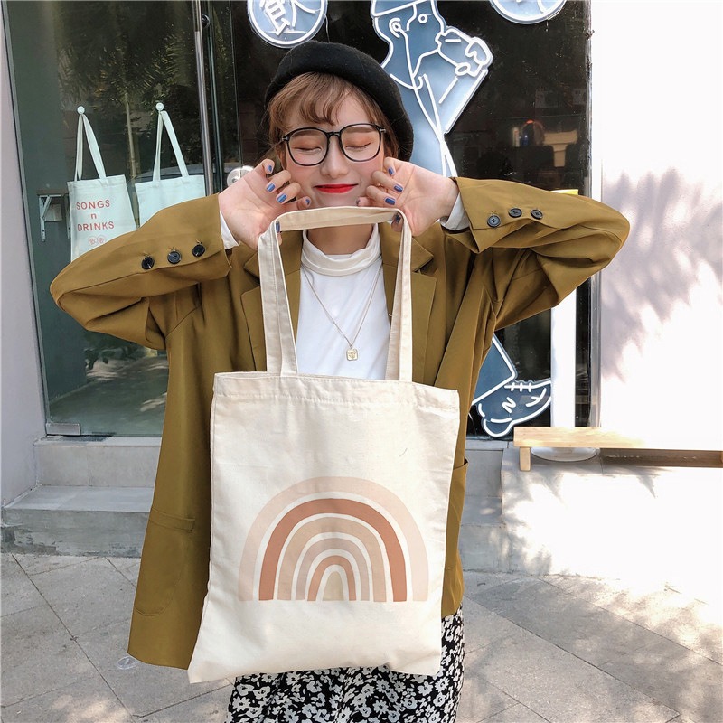 Kolorowa torba na zakupy z tęc – Women Bags For Work recenzja i cena
